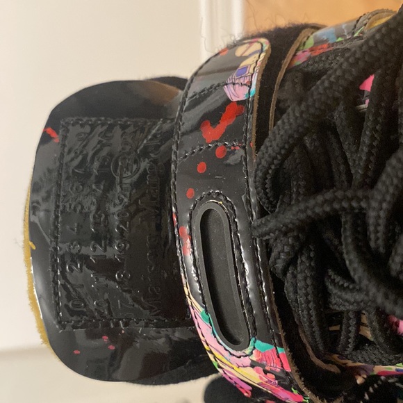 Maison Margiela kawaii print retro trainers size 37.5 - Picture 4 of 9